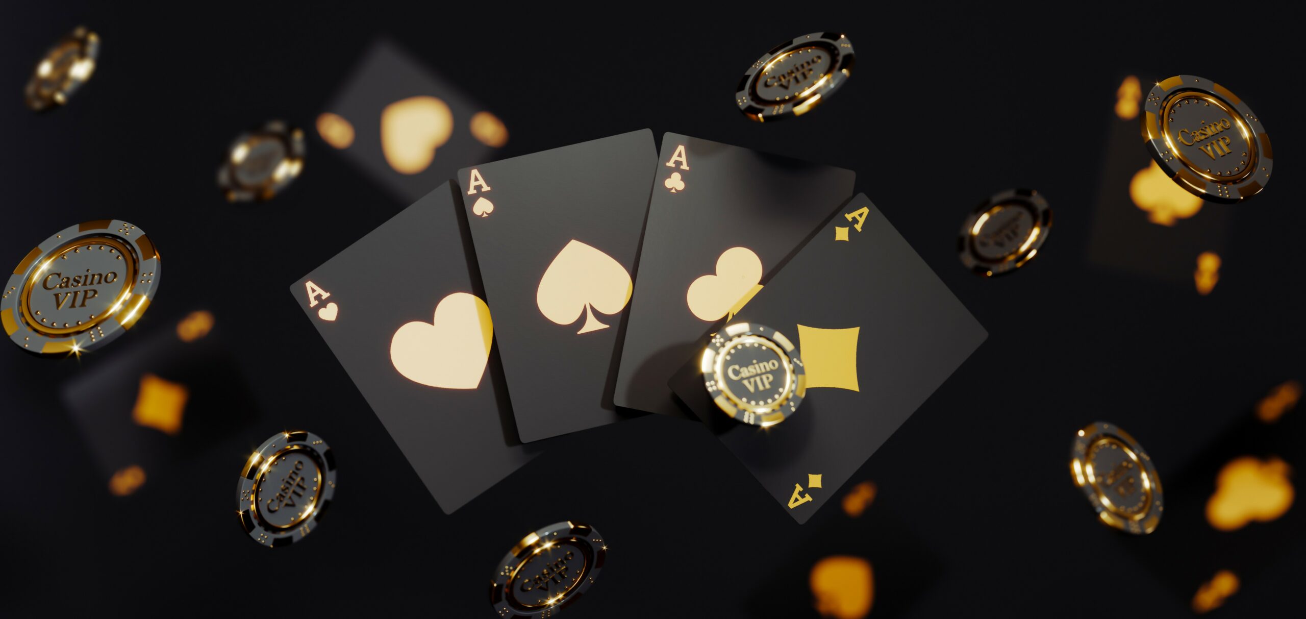 luxury casino golden chips cards poker chips falling premium photo 1 scaled